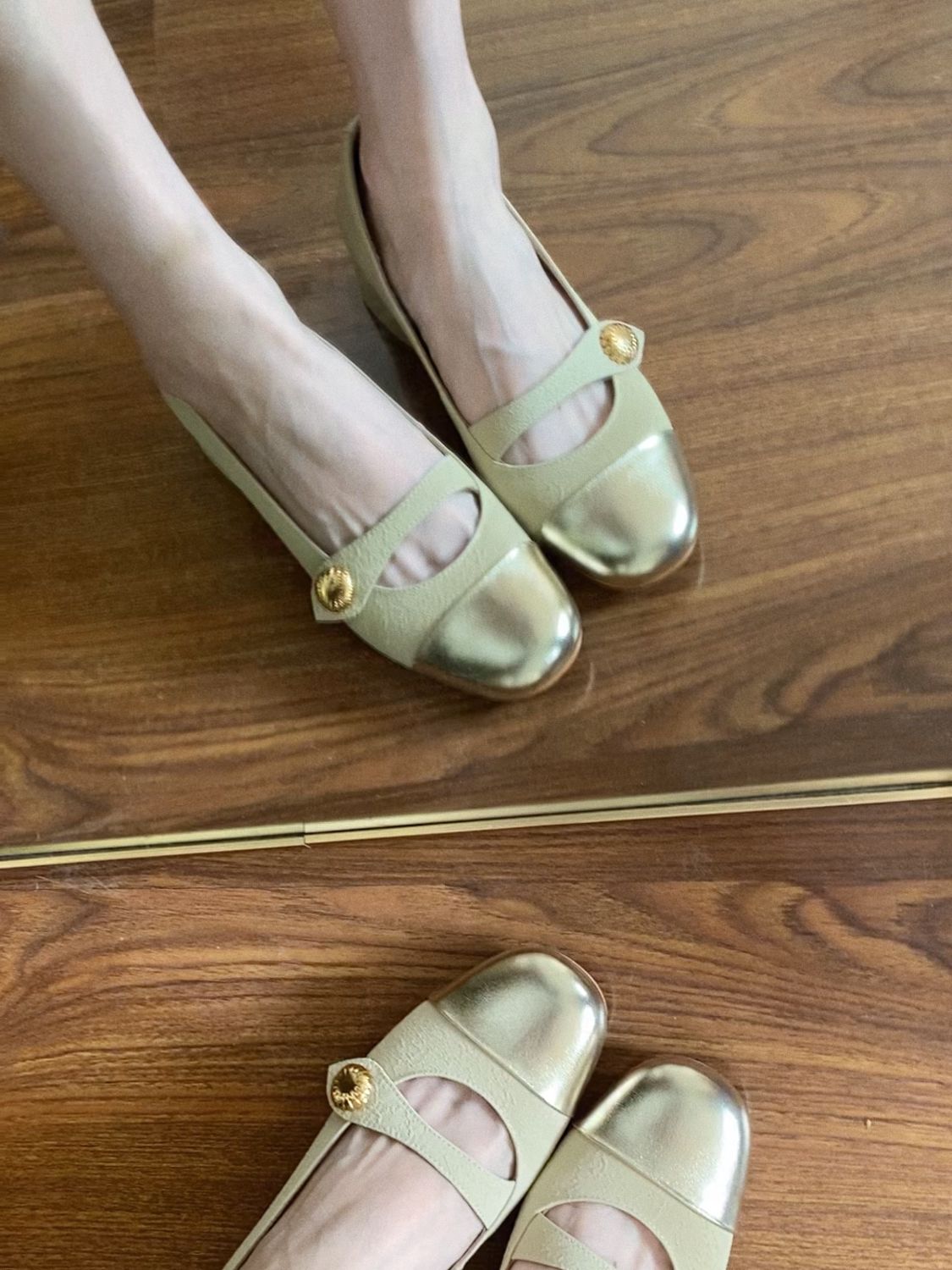 圆头 低帮 袢扣 浅口鞋  - VALI鞋履AI设计主图