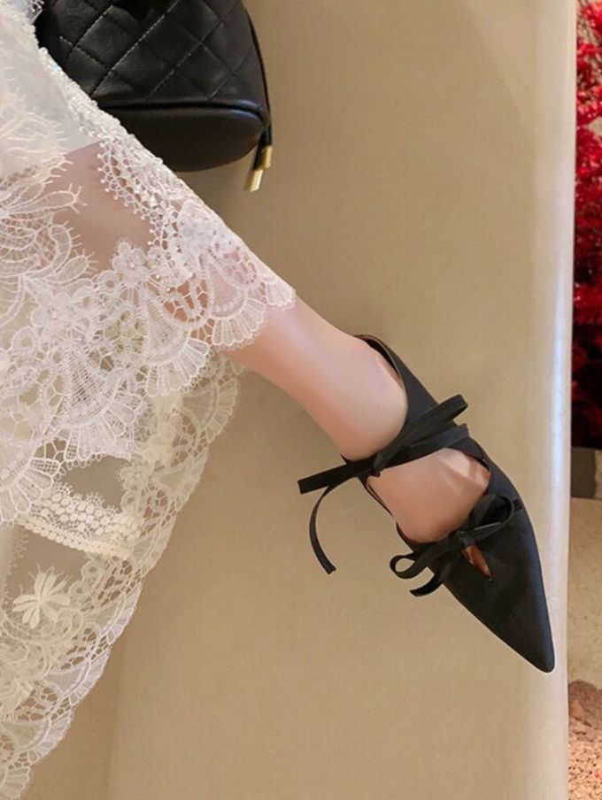 尖头 低帮 浅口鞋 