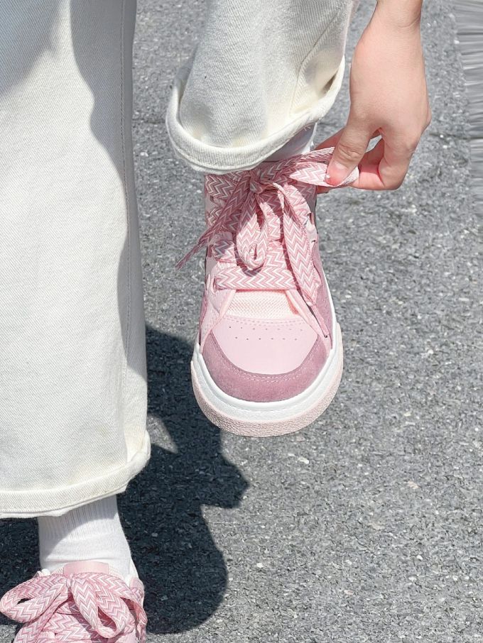 圆头 魔术贴 深口鞋 皮革 