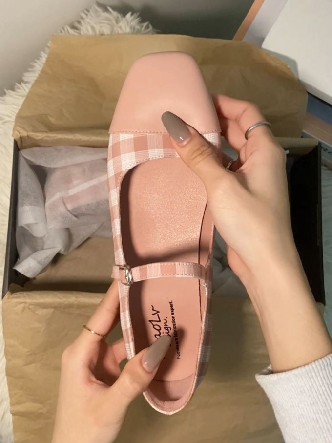 圆头 低帮 袢扣 浅口鞋 