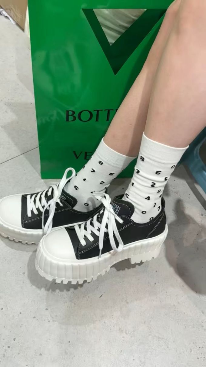 平底 圆头 低帮 系带 深口鞋 