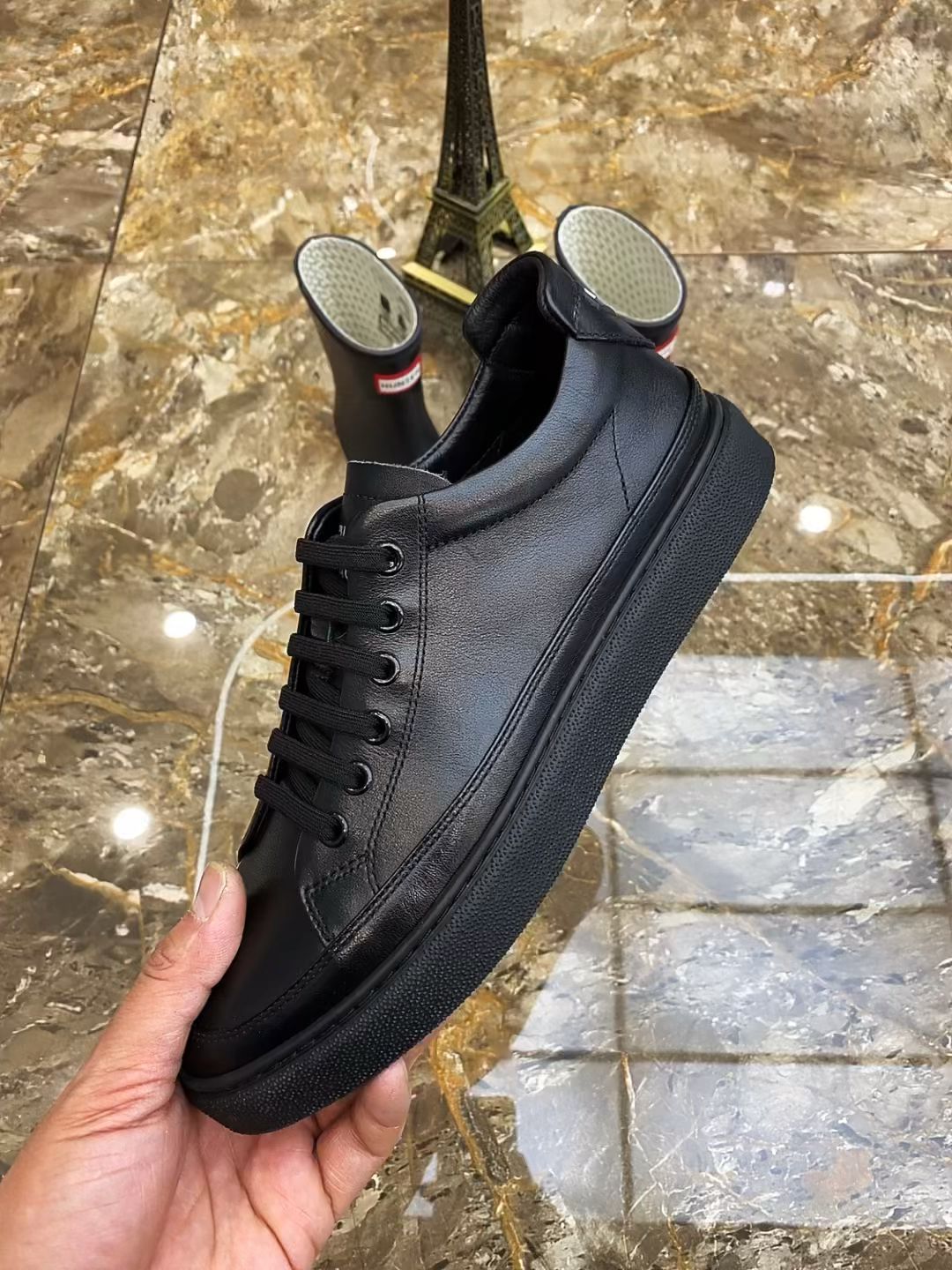 平底 圆头 低帮 系带 深口鞋  - VALI鞋履AI设计主图