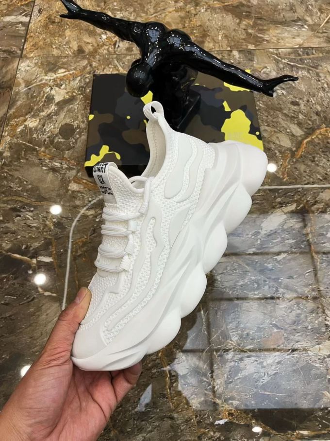 厚底 圆头 低帮 系带 深口鞋 网面 