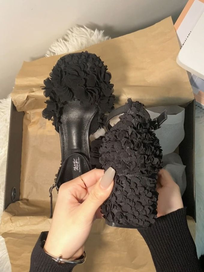 圆头 低帮 深口鞋 