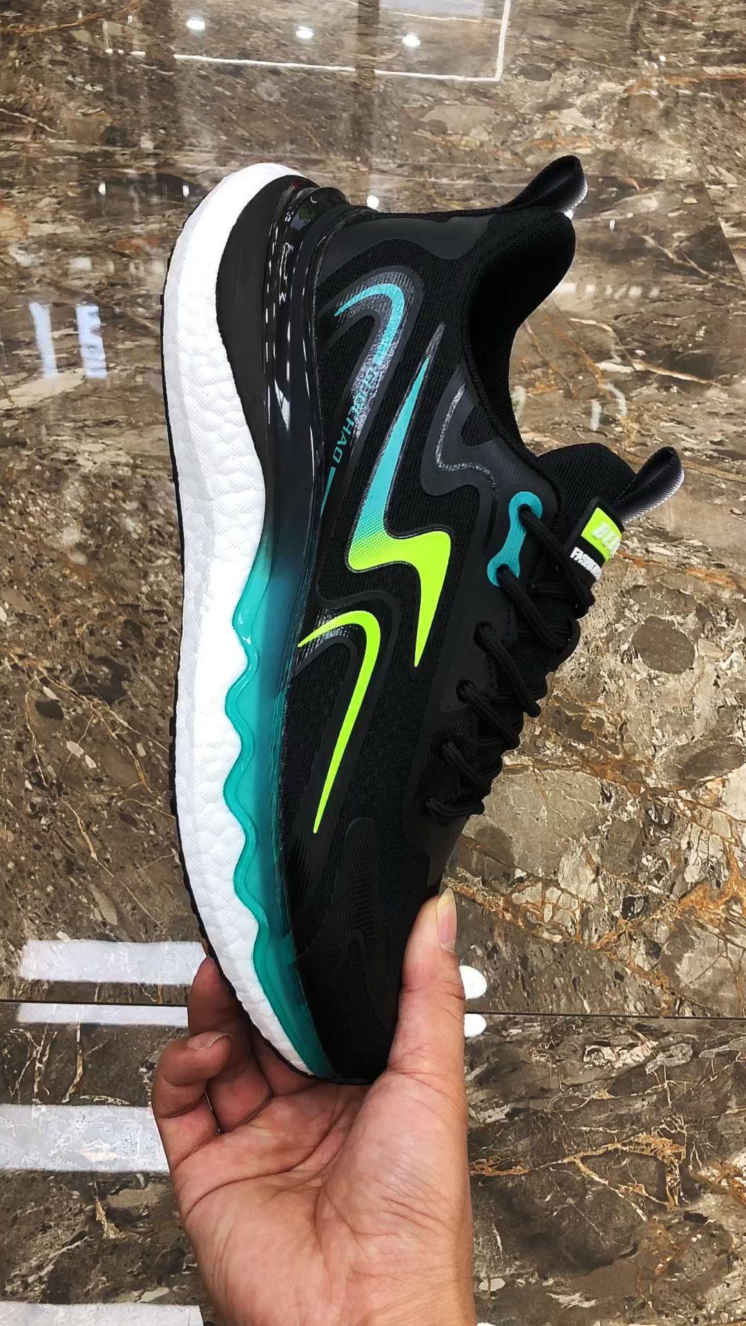 厚底 尖头 低帮 系带 深口鞋 网面  - VALI鞋履AI设计主图