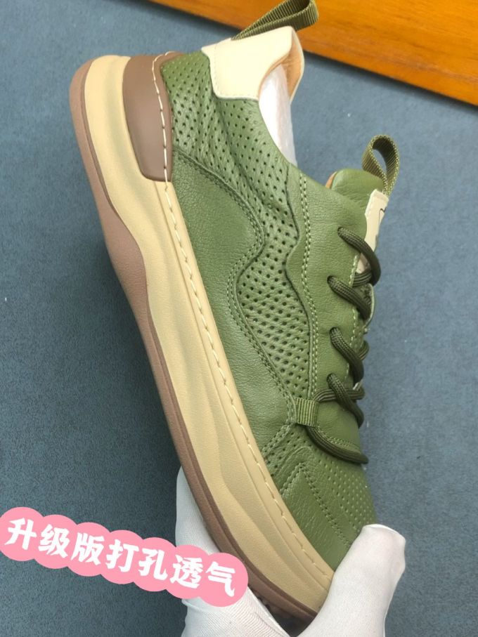 平底 圆头 低帮 系带 深口鞋 