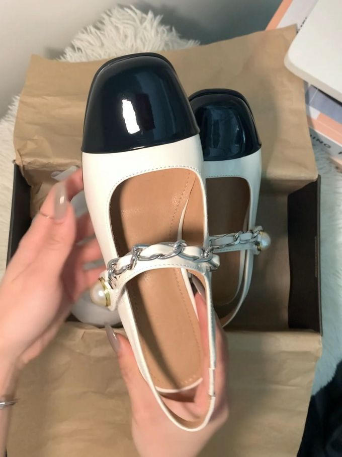 圆头 低帮 袢扣 中口鞋 