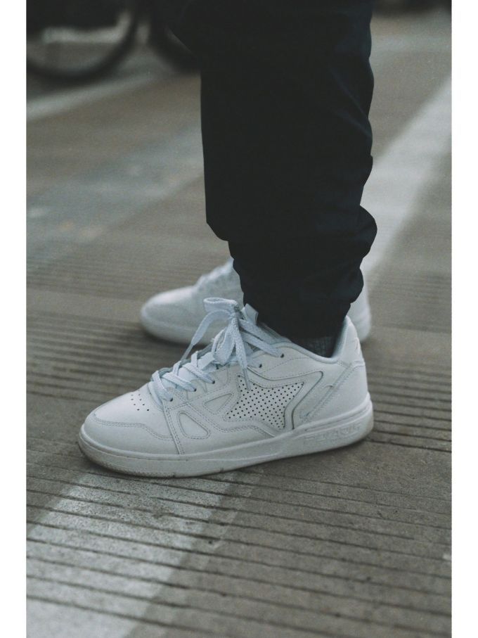 低帮 系带 皮革 