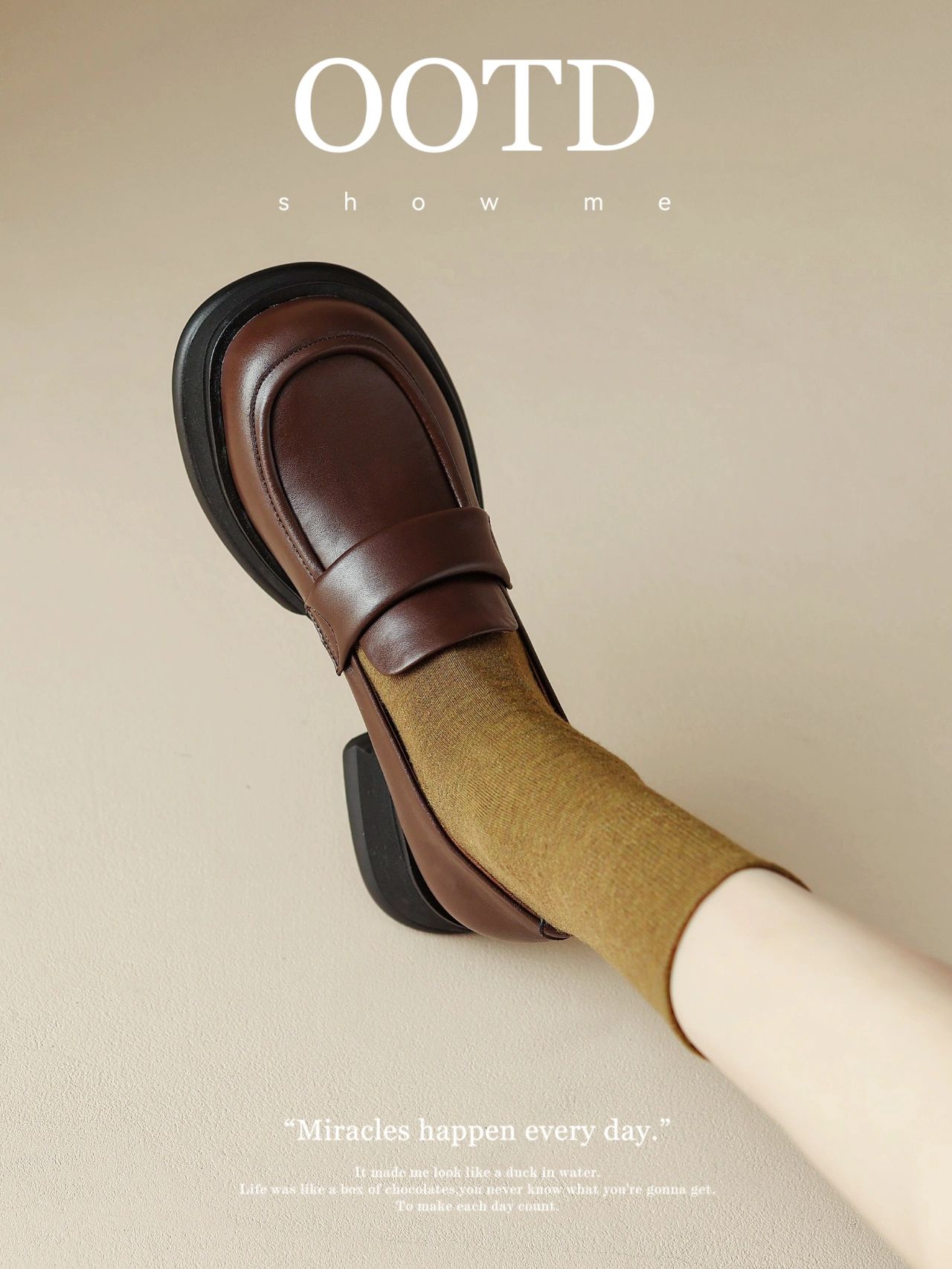 圆头 低帮 深口鞋 皮革  - VALI鞋履AI设计主图