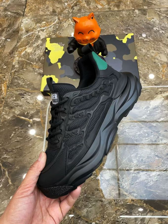 厚底 尖头 低帮 弹力绳 深口鞋 网面 