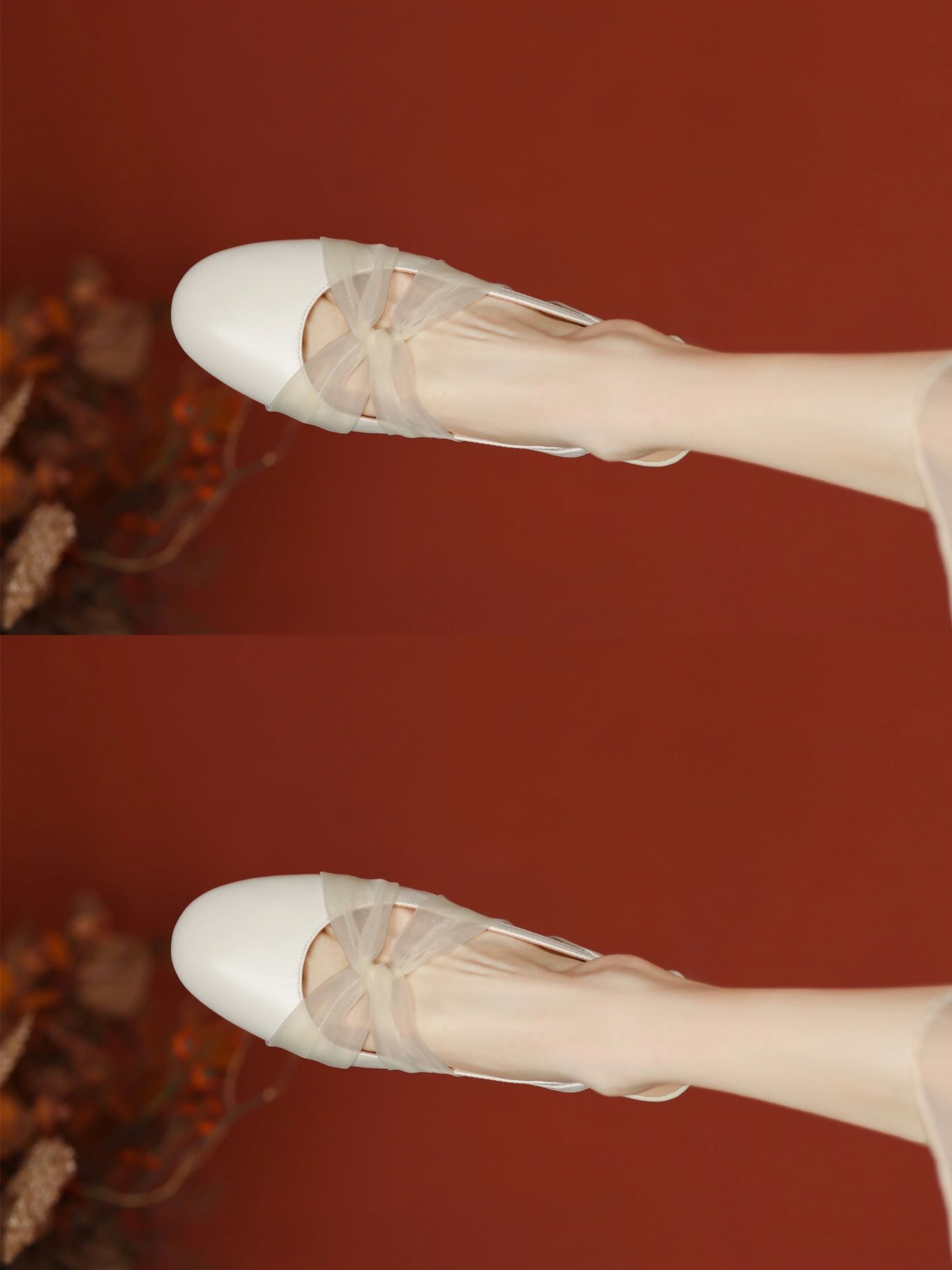 圆头 低帮 松紧带 中口鞋 皮革  - VALI鞋履AI设计主图