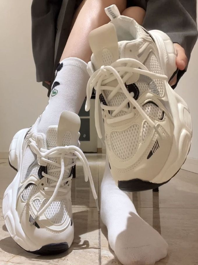 圆头 低帮 系带 深口鞋 