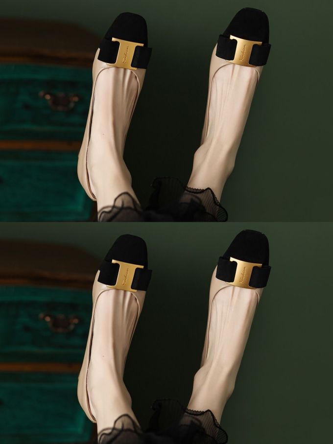 圆头 低帮 一脚蹬 浅口鞋 皮革 