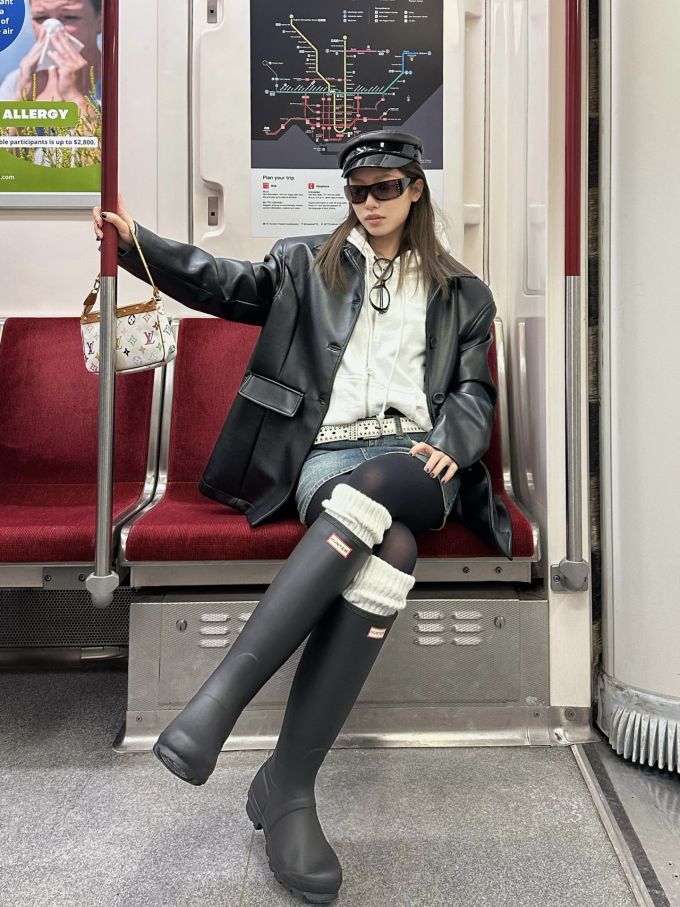 皮革面料 H型 酱黑色 基础扣饰 都市 