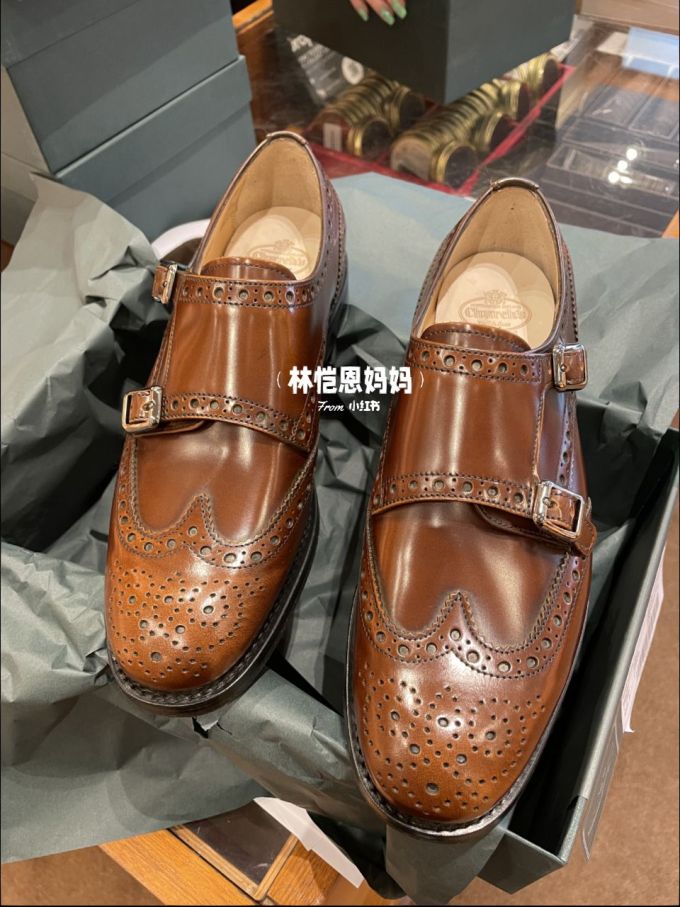 圆头 低帮 袢扣 深口鞋 皮革 