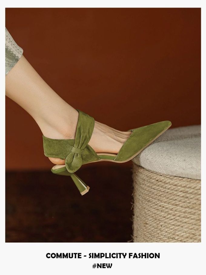 无帮 系带 皮革 