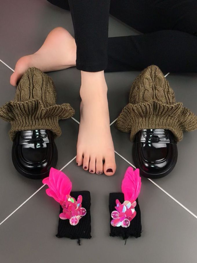 圆头 低帮 深口鞋 