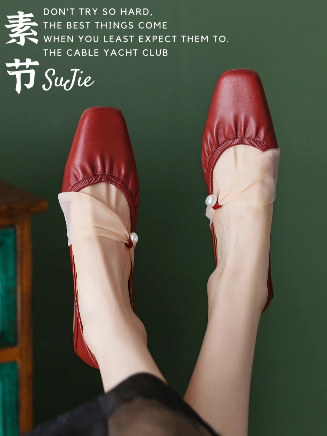 方头 中口鞋 皮革  - VALI鞋履AI设计主图