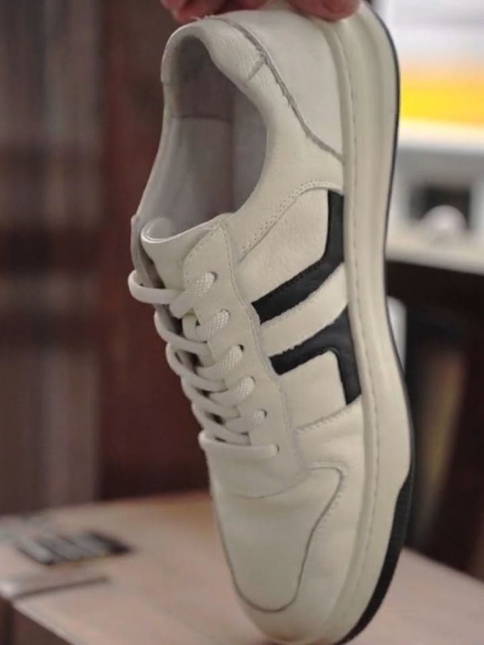 低帮 系带 皮革 