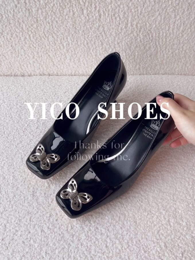 低帮 一脚蹬 浅口鞋 皮革 