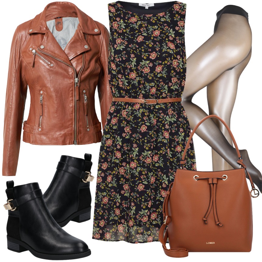 雪纺 H型 圆形领 植物/花卉 碎花 印花 踢踏舞鞋色 成品腰带  - VALI鞋履AI设计主图