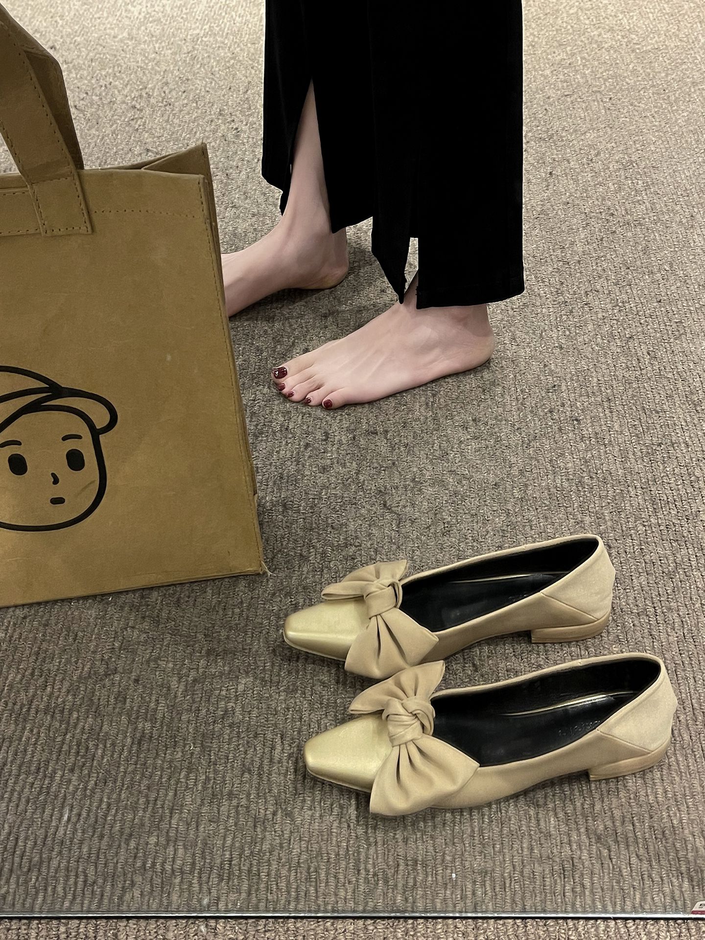 尖头 一脚蹬 浅口鞋 皮革  - VALI鞋履AI设计主图