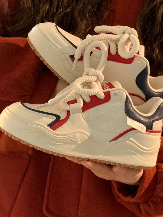 低帮 系带 皮革 