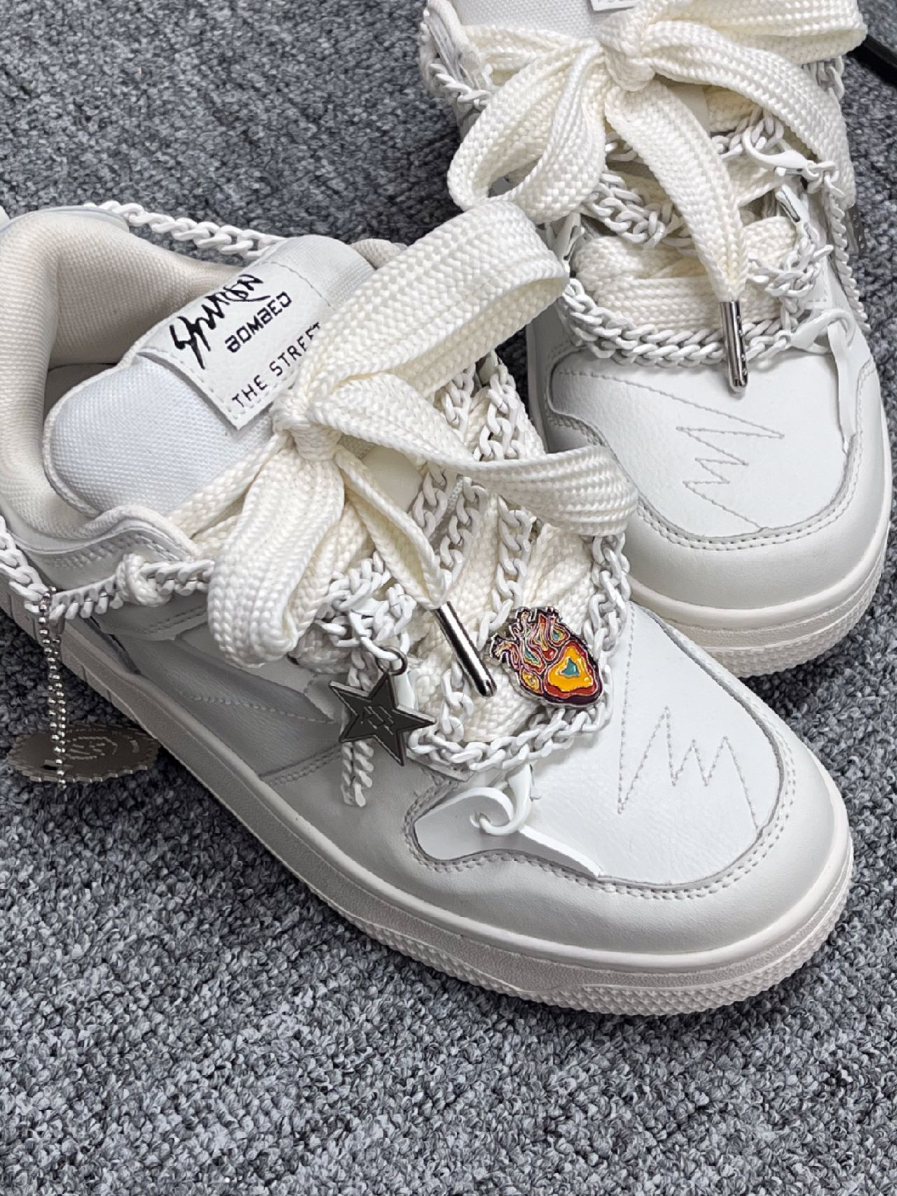 低帮 系带 皮革  - VALI鞋履AI设计主图