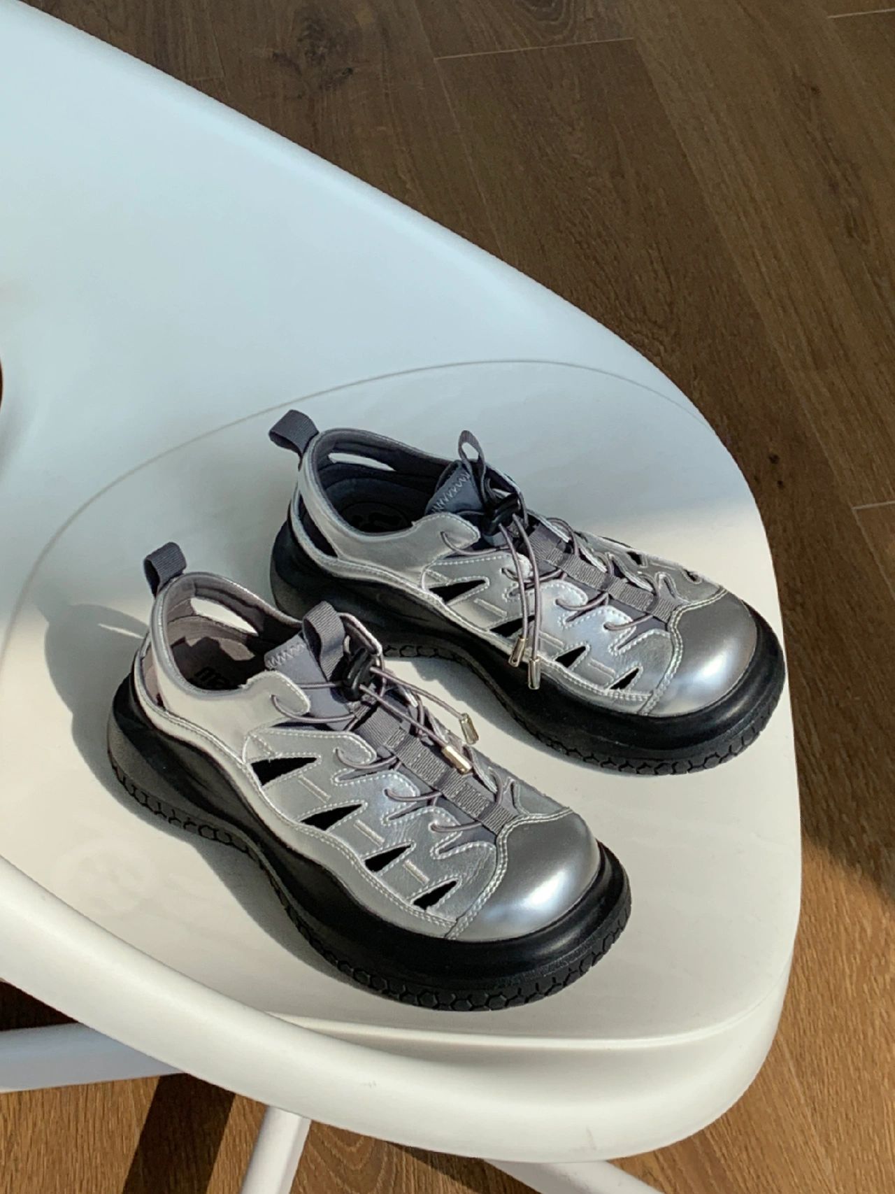 低帮 弹力绳  - VALI鞋履AI设计主图