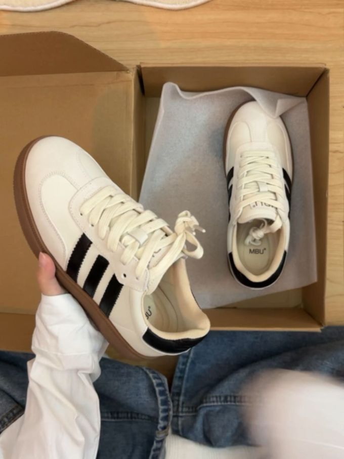 低帮 系带 皮革 