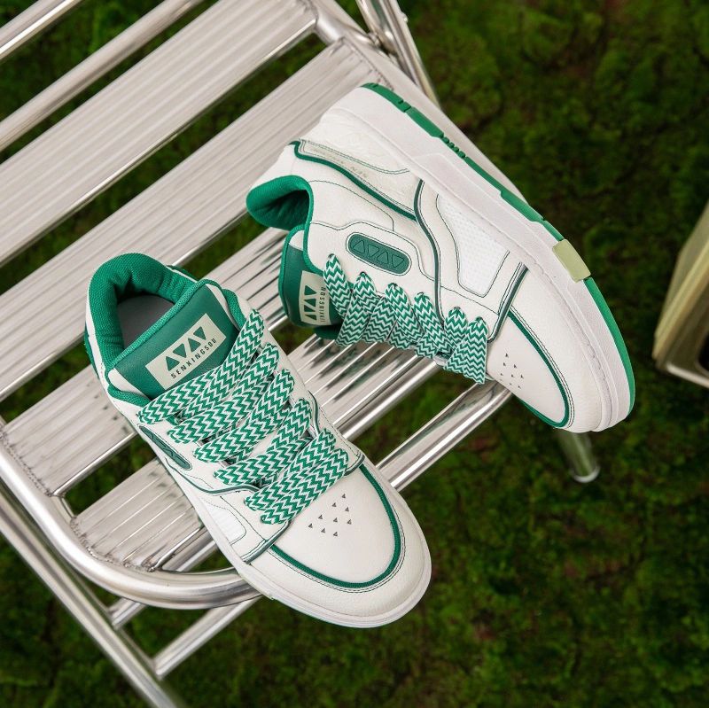 系带 皮革  - VALI鞋履AI设计主图