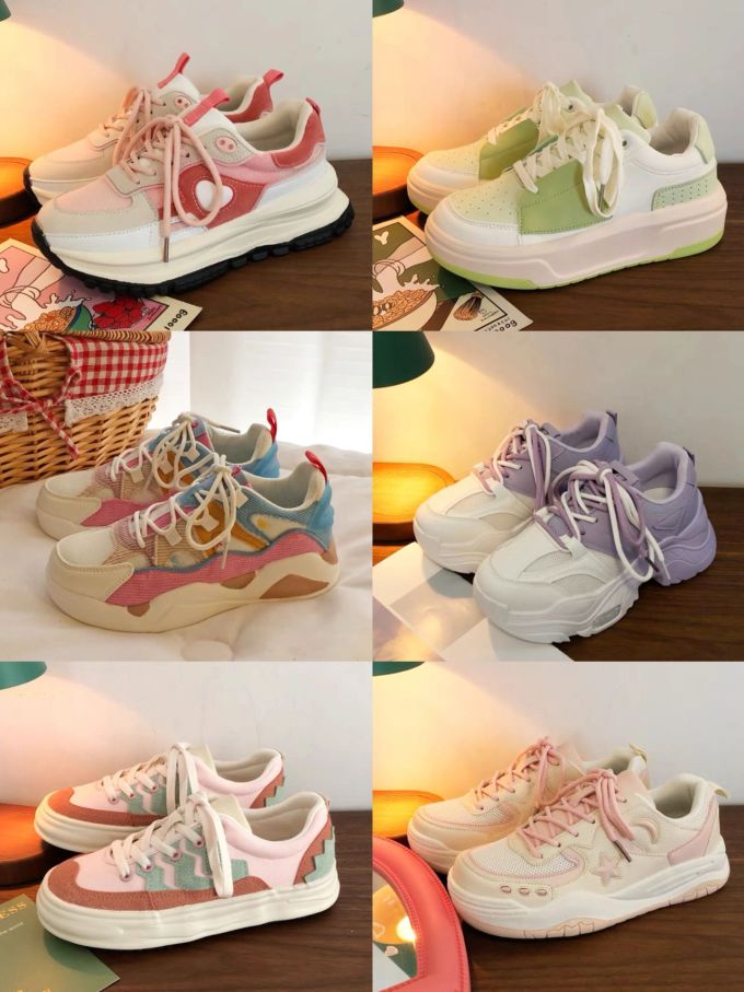 低帮 系带 皮革 