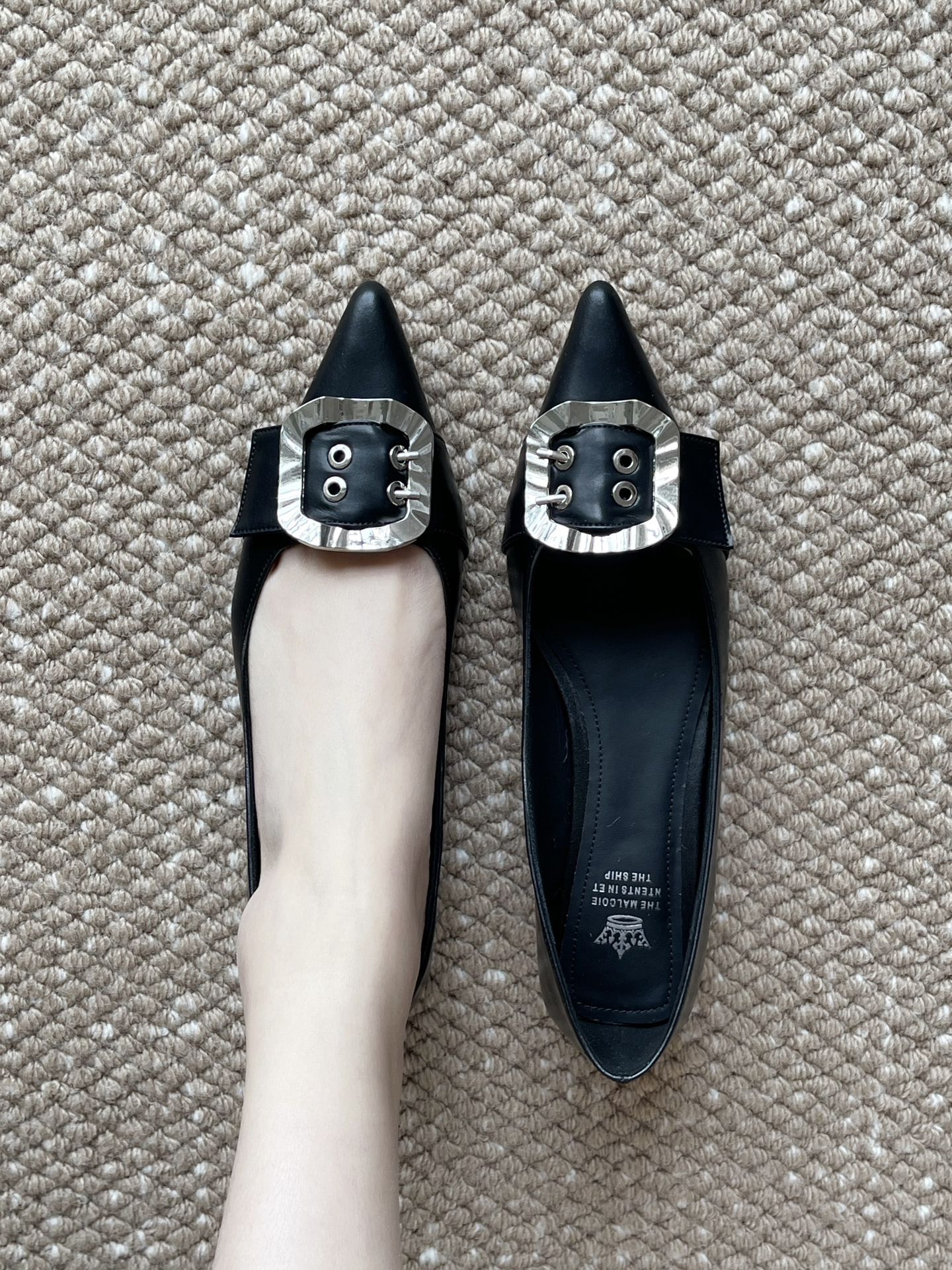 尖头 低帮 一脚蹬 浅口鞋 皮革  - VALI鞋履AI设计主图