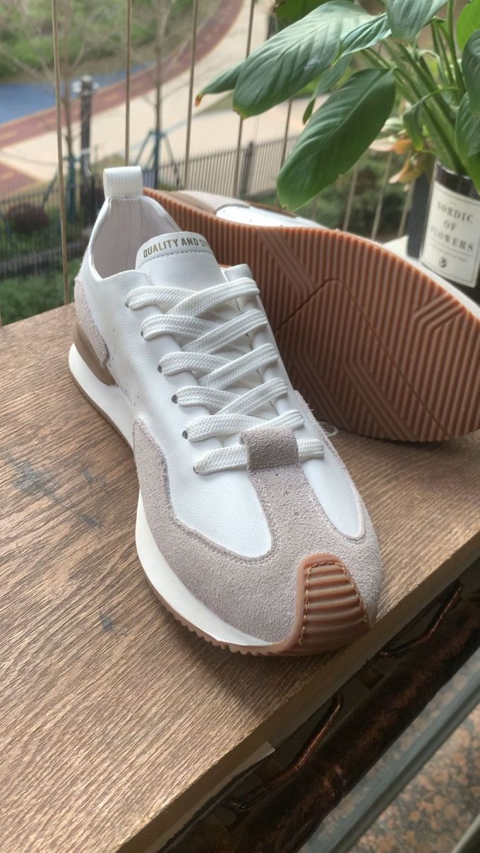 低帮 系带 皮革 