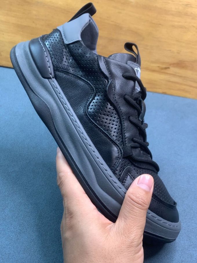 低帮 系带 皮革 