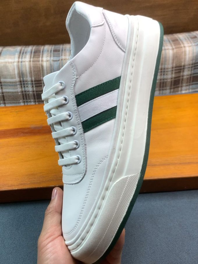 低帮 系带 皮革 