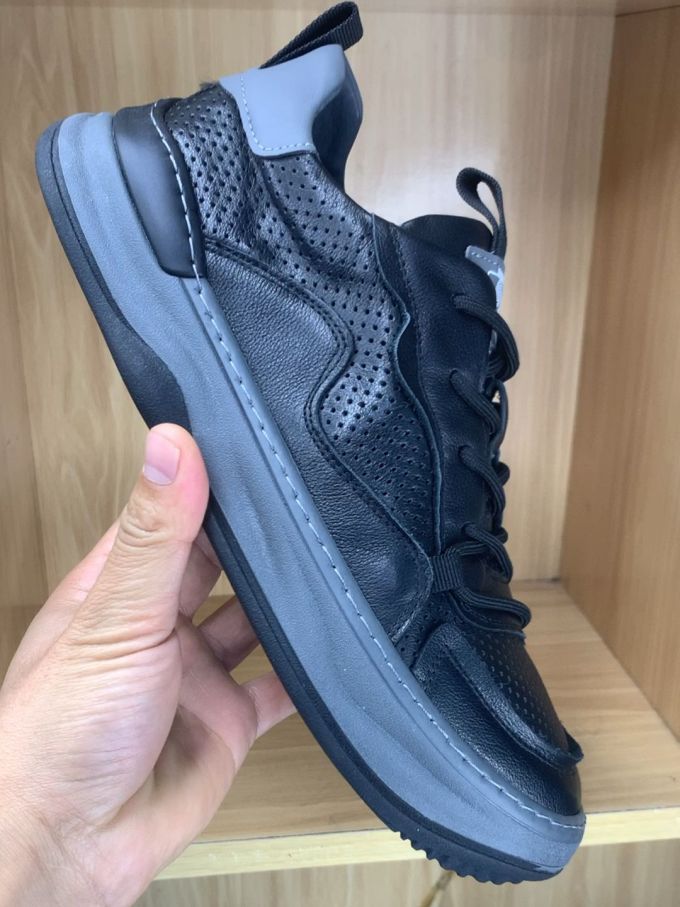 低帮 系带 皮革 