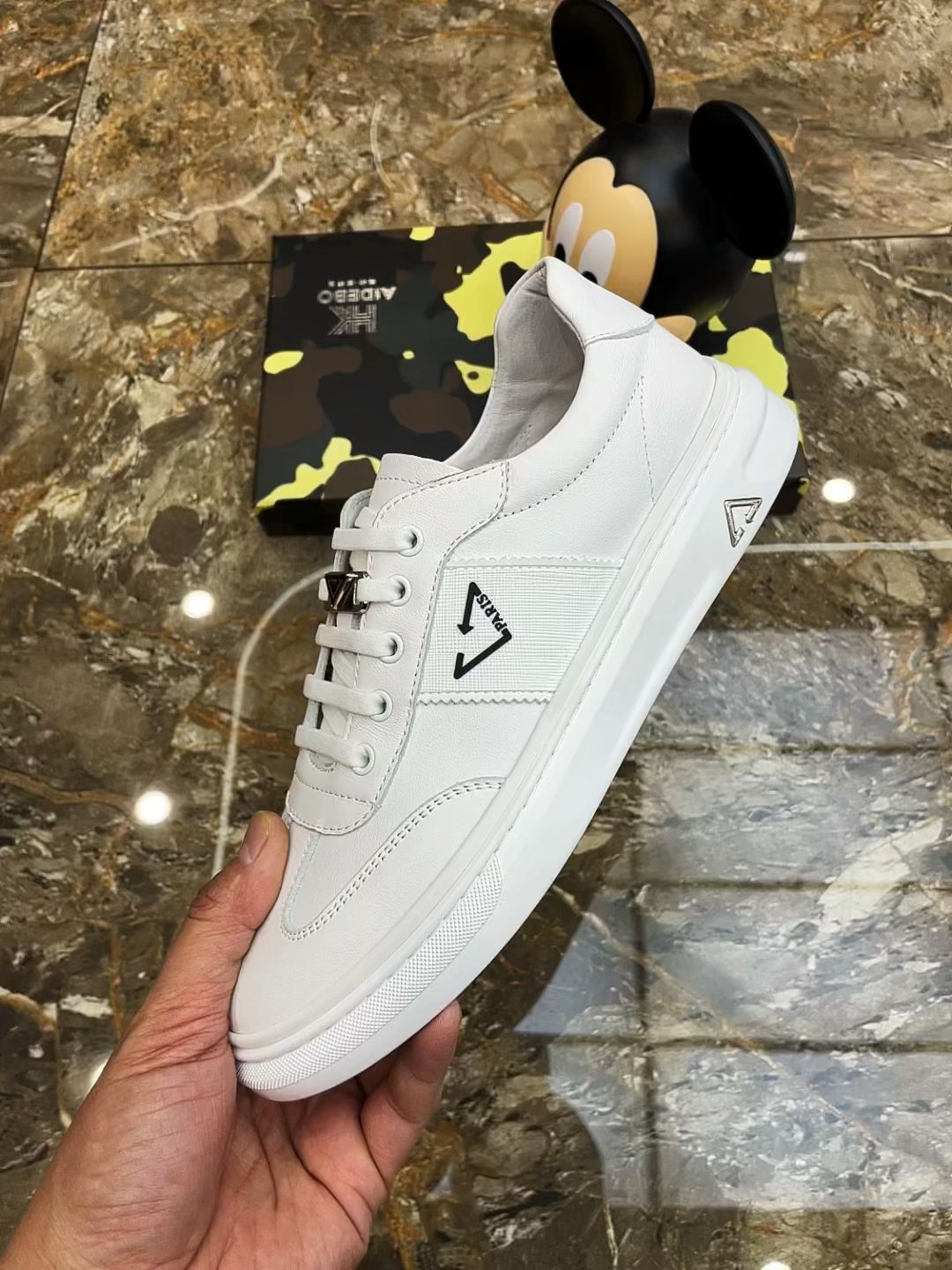 低帮 系带 皮革  - VALI鞋履AI设计主图