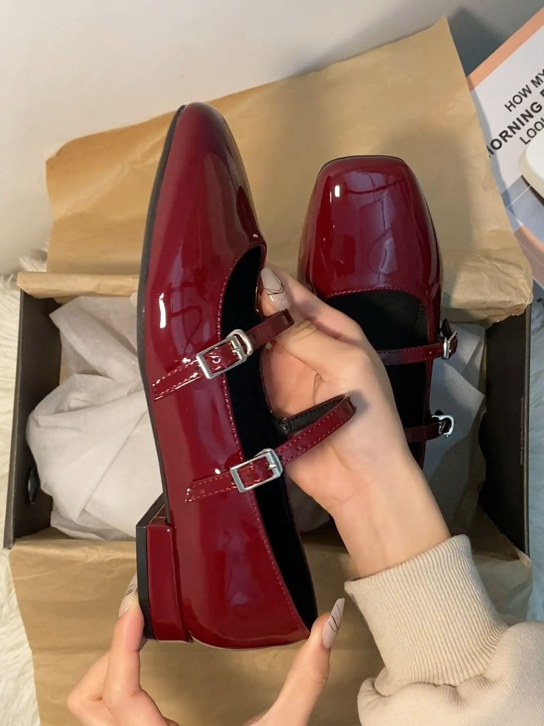 袢扣 中口鞋 皮革  - VALI鞋履AI设计主图