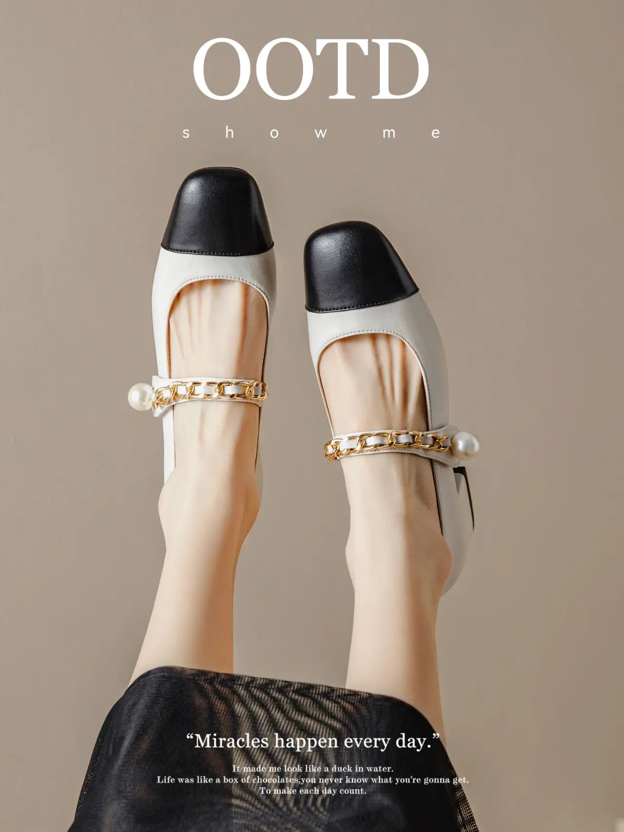 方头 袢扣 浅口鞋 皮革  - VALI鞋履AI设计主图