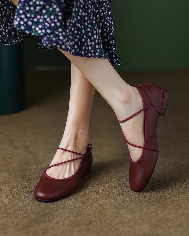 中口鞋 皮革  - VALI鞋履AI设计主图