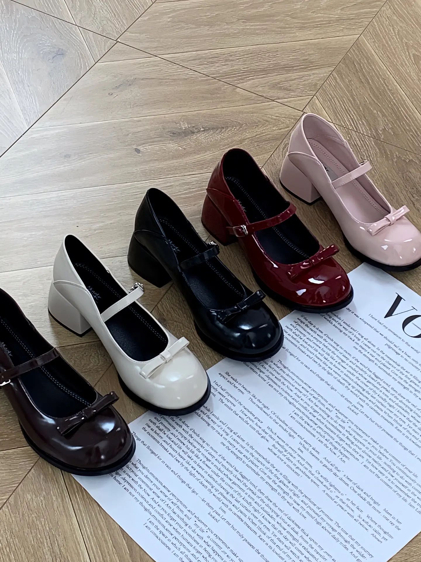 圆头 浅口鞋 皮革  - VALI鞋履AI设计主图