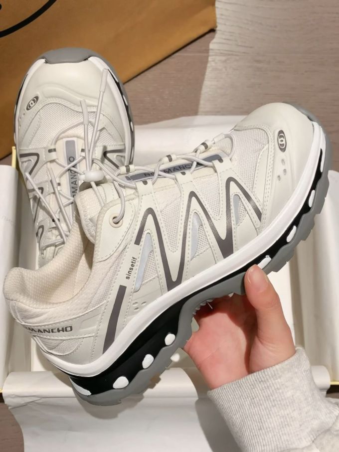 低帮 系带 网面 