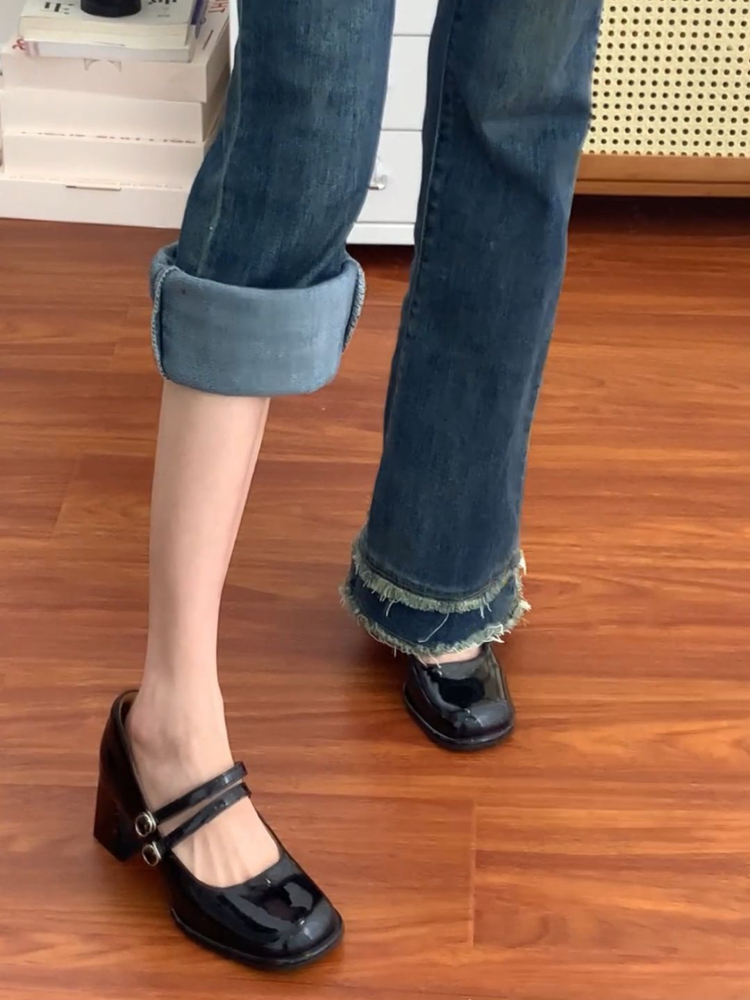 圆头 中口鞋 皮革  - VALI鞋履AI设计主图