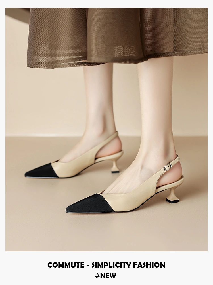 低跟 无帮  - VALI鞋履AI设计主图