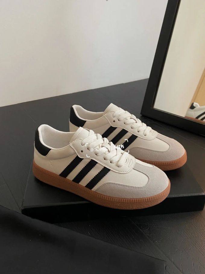 低帮 系带 皮革 