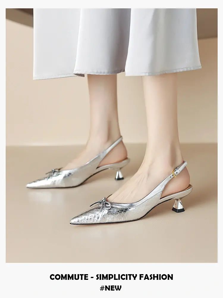 中跟 尖头 低帮  - VALI鞋履AI设计主图