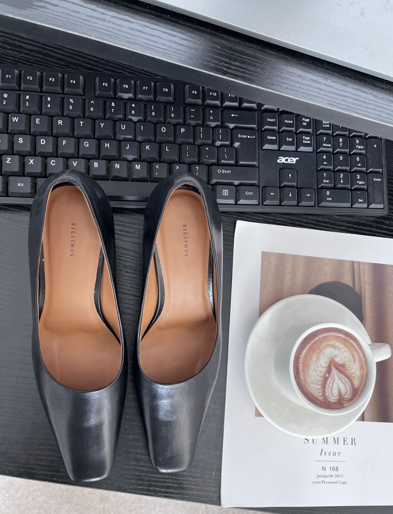 尖头 一脚蹬 浅口鞋 皮革  - VALI鞋履AI设计主图