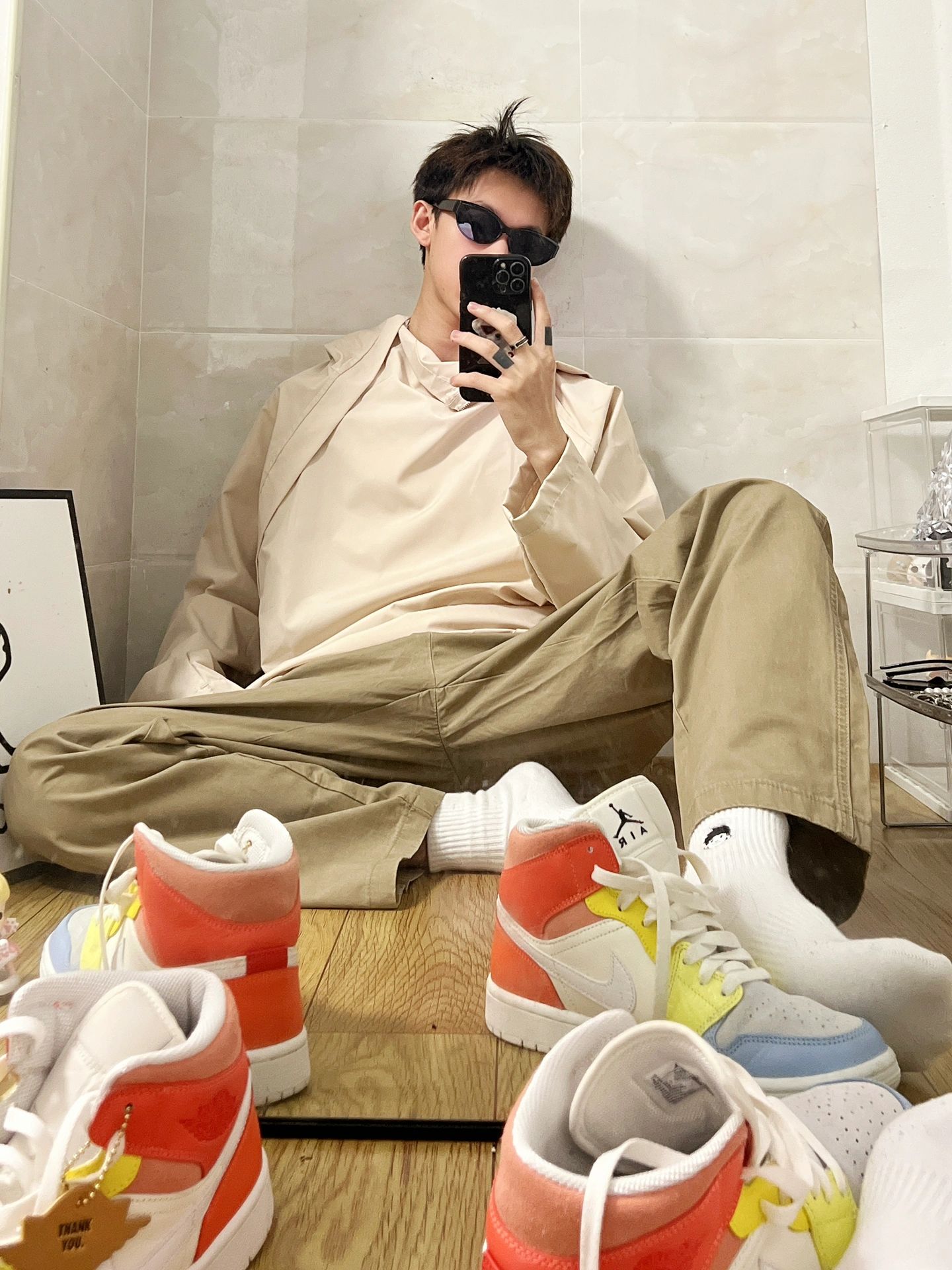 棉麻 云雀色 沙漠色 基础扣饰 运动  - VALI鞋履AI设计主图