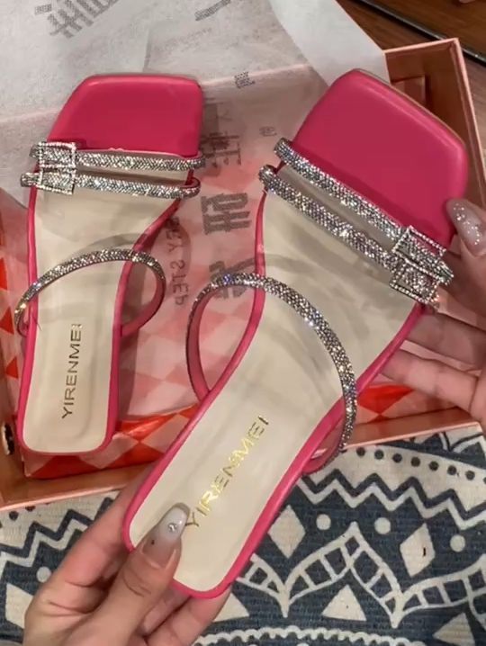 无帮 袢扣 皮革 